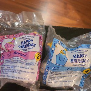McDonald's Happy Birthday Meal Toys Lot